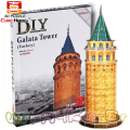 3D Cubic Fun - Galata Tower 2801P